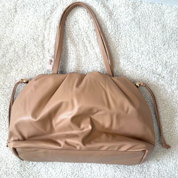 Victoria’s Secret Large Beige Tote Bag – NWT – Shoulder Purse Handbag - Picture 3 of 8